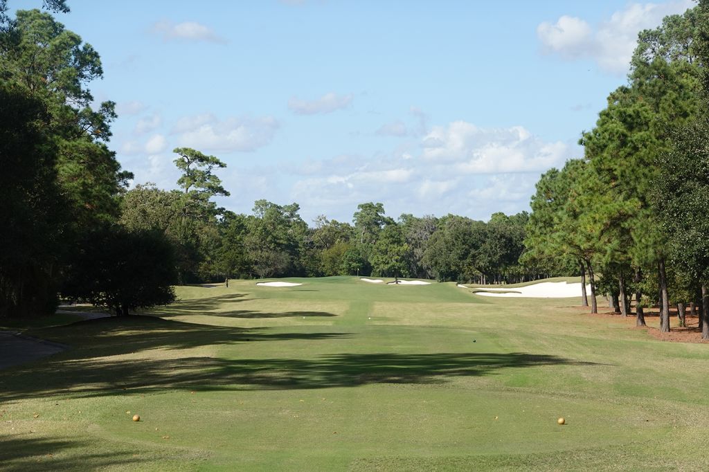 9th Hole at Champions Golf Club (Jackrabbit) (590 Yard Par 5)